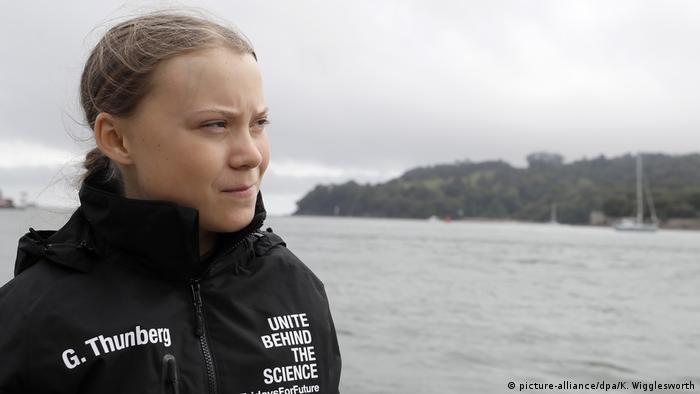 غريتا تونبيرغ، الناشطة السويدية في الدفاع عن حماية المناخ