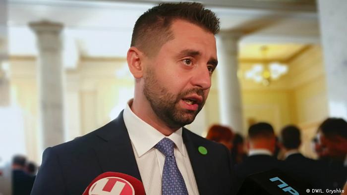 Лідер фракції Слуга народу у Верховній Раді Давид Арахамія (архівне фото)