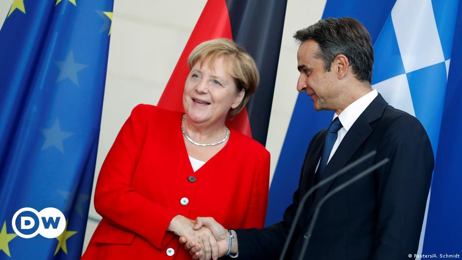 Merkel schließt unruhigen Abschnitt zwischen Griechenland und Deutschland  Europa  DW