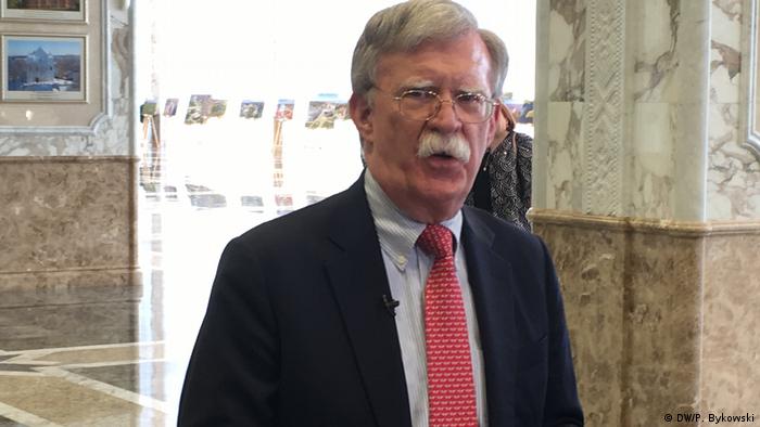 US National Security Adviser John Bolton