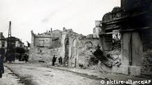FILE - In this Sept. 1 1939 archive photo made available by the Museum of Wielun people removing the rubble from houses bombed in the center of Wielun, Poland by the German Luftwaffe in the very first bombing of World War II. (AP Photo/ HO Museum of Wielun)
** PICTURE RELEASED BY MUSEUM OF WIELUN** AP PROVIDES ACCESS TO THIS PUBLICLY DISTRIBUTED HANDOUT PHOTO TO BE USED ONLY TO ILLUSTRATE NEWS REPORTING OR COMMENTARY ON THE FACTS OR EVENTS DEPICTED IN THIS IMAGE. |