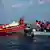 Besatzung des Rettungsschiffs "Alan Kurdi" auf dem Mittelmeer