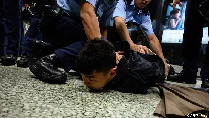 China Proteste in Hongkong