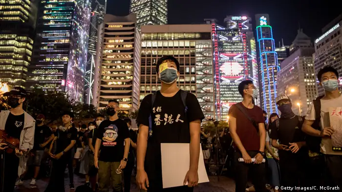 Hongkong China Protest Schüler