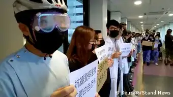Hongkong China Protest Schüler Studenten
