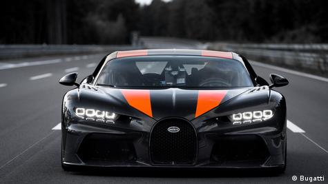 Bugatti Chiron 1 breaks 300 mph barrier in Germany – DW – 09/02/2019