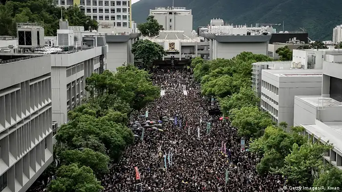 Hongkong | Studenten Protestieren