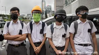 Hongkong | Schüler und Studenten Protestieren