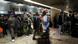 Südafrika Johannesburg Passagiere am Flughafen Südafrika Johannesburg Passagiere am Flughafen