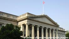 Finanzministerium der Vereinigten Staaten von Amerika, Washington, D.C., USA, Nordamerika | Verwendung weltweit, Keine Weitergabe an Wiederverkäufer.