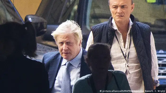 Großbritannien London | Boris Johnson am britischen Parlament