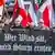 صورة رمزية لليمن المتطرف وهي من مظاهرة ليمينيين متطرفين في مينة إيسن بغربي ألمانيا