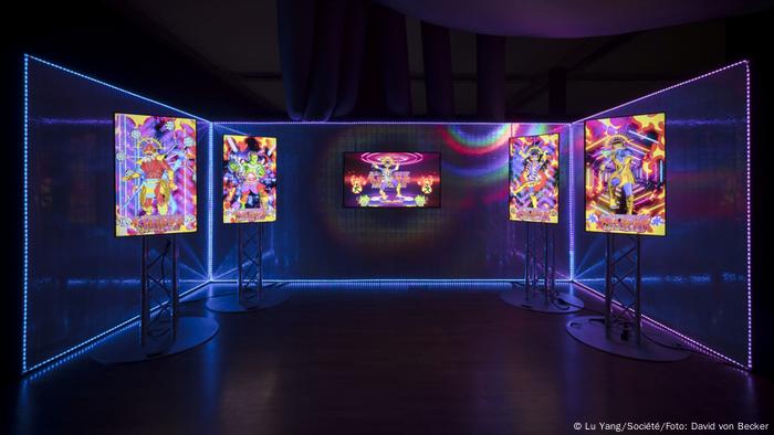 Kulturforum | Micro Era. Medienkunst aus China | 5.9.2019 – 26.1.2020 | Micro Era. Medienkunst aus China (Lu Yang/Société/Foto: David von Becker)