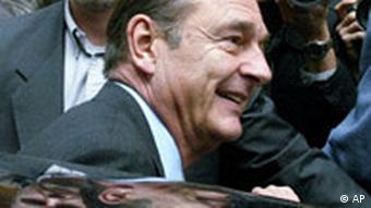 Frankreichs Präsident Jacques Chirac