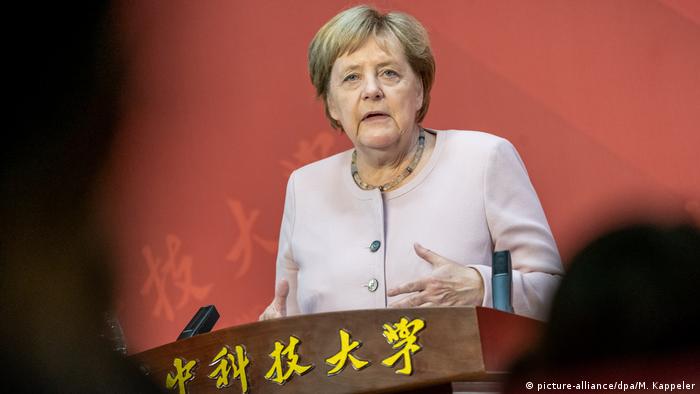 Bundeskanzlerin Merkel in China