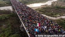 Bilder Guillermo Arias zu Südamerikanischen Migranten in Mexiko