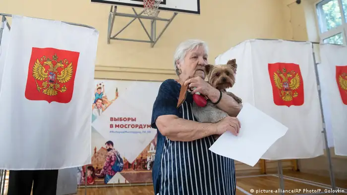 Russland Kommunal- und Regionalwahlen in Moskau l