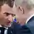 Эмманюэль Макрон и Владимир Путин на встрече в 2018 году на ПМЭФ.