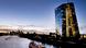 A party ship on the river Main passes the European Central Bank in Frankfurt, Germany A party ship on the river Main passes the European Central Bank in Frankfurt, Germany