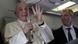 Pope Francis speaks to reporters on the Papal plane Pope Francis speaks to reporters on the Papal plane