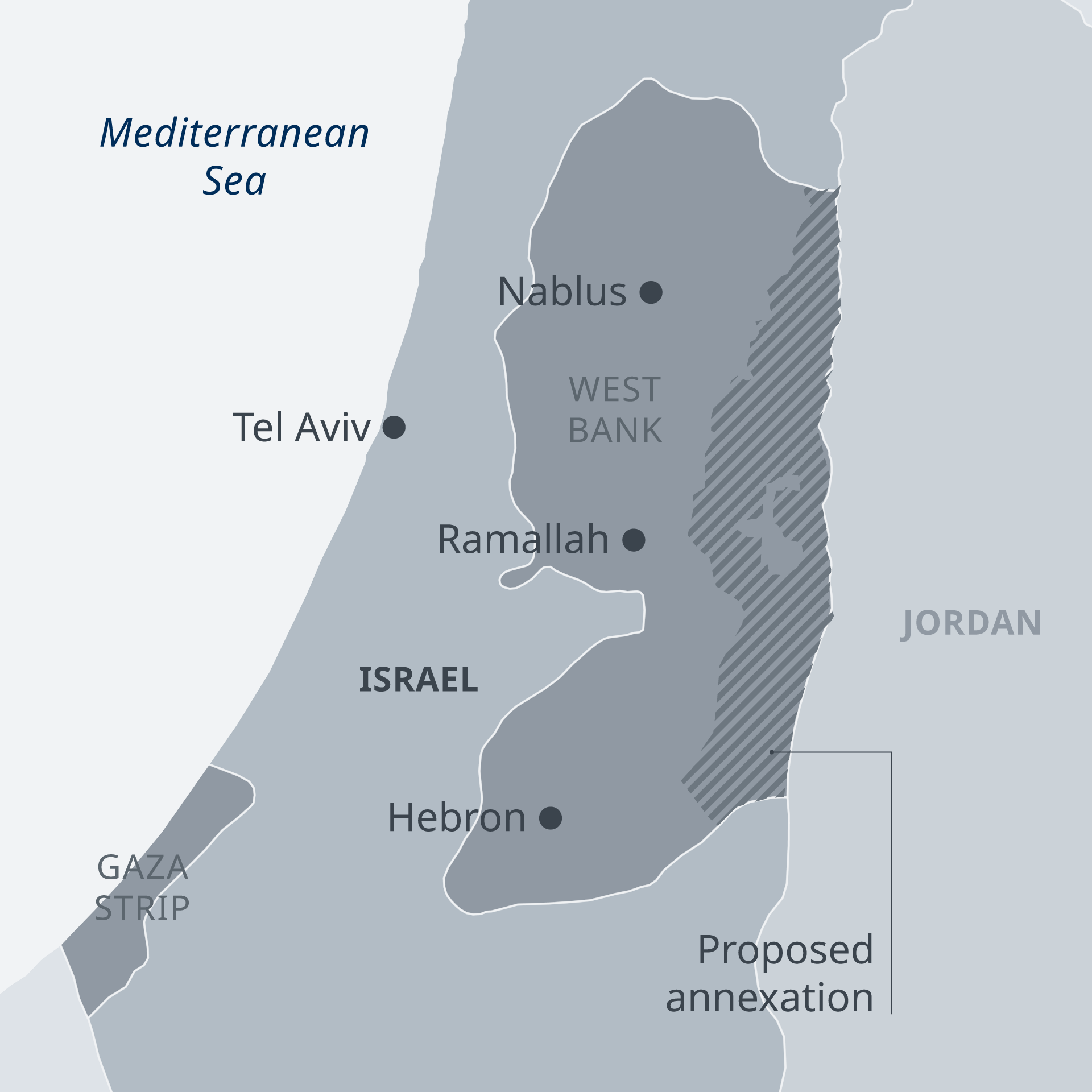 West Bank and the Jordan explained – DW – 09/11/2019