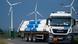 A truck carrying casks of hydrogen produced with wind energy at the eneregy park in Mainz, Germany A truck carrying casks of hydrogen produced with wind energy at the eneregy park in Mainz, Germany