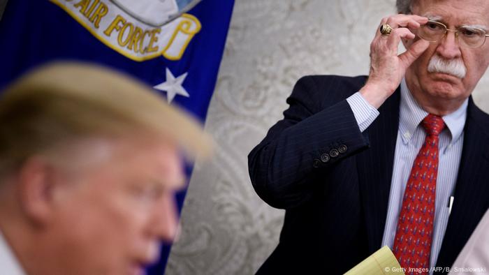 USA Präsident Donald Trump und Sicherheitsberater John Bolton