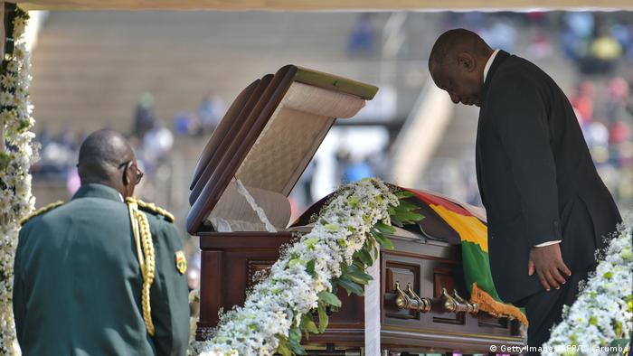 Simbabwe Harare | Beerdigung von Robert Mugabe - Cyril Ramaphosa