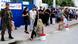 Queue at polling station in Tunisia Queue at polling station in Tunisia