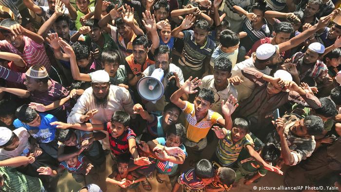 Bangladesch Rohingya Flüchtlinge Cox’s Bazar | Protest gegen Rückführung