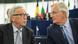 Frankreich Jean-Claude Juncker und Michel Barnier im EU-Parlament Frankreich Jean-Claude Juncker und Michel Barnier im EU-Parlament