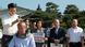 Südkorea Protest Parlamentarier Glatze Südkorea Protest Parlamentarier Glatze
