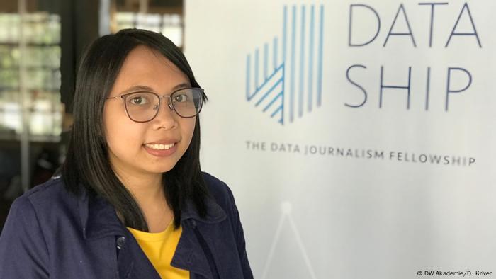 In her project, Wan asks How Jakarta Becomes Jakarta. She is mapping the development of her home town and shows the growth of Jakarta's population as well the history of its flooding.