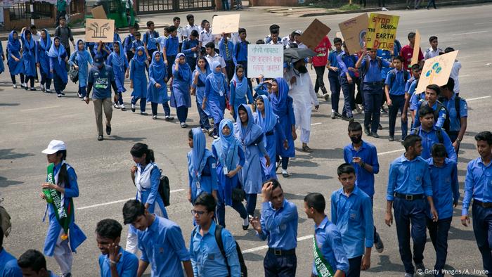 Bangladesch | Klimastreik | Global Strike 4 Climate | Dhaka (Getty Images/A. Joyce)