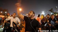 21.09.2019
Small groups of protesters gather in central Cairo shouting anti-government slogans in Cairo, Egypt September 21, 2019. REUTERS/Amr Abdallah Dalsh TPX IMAGES OF THE DAY