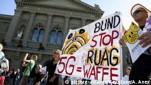 Тисячі швейцарців протестували проти запровадження стандарту зв'язку 5G