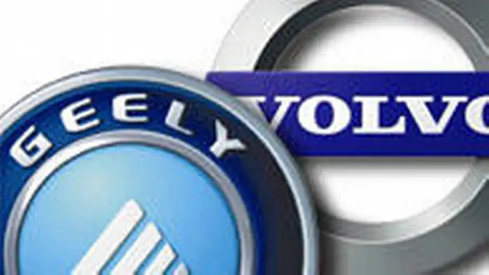 Logo Geely und Volvo