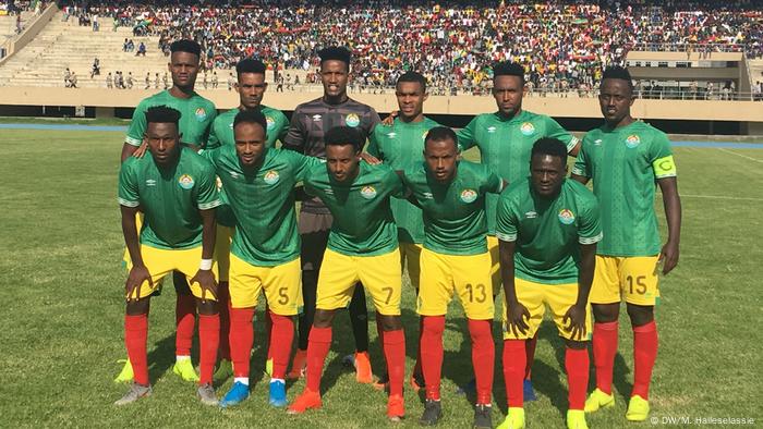 CHAN qualification game in Mekele Äthiopien