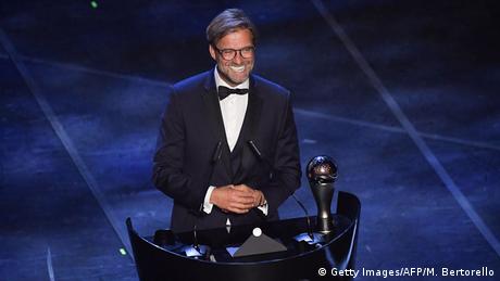 Fußball FIFA Weltfußballer-Wahl | Trainer des Jahres Jürgen Klopp (Getty Images/AFP/M. Bertorello)