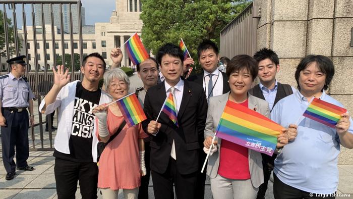 Japan Taiga Ishikawa LGBT Senator