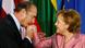Jacques Chirac Präsident Frankreich und Angela Merkel 2007 Jacques Chirac Präsident Frankreich und Angela Merkel 2007