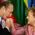 Merkel con Jacques Chirac.