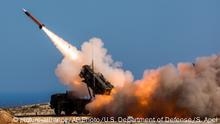FILE - In this Nov. 8, 2017 photo provided by the U.S. Department of Defense, German soldiers assigned to Surface Air and Missile Defense Wing 1, fire the Patriot weapons system at the NATO Missile Firing Installation, in Chania, Greece. The Pentagon says the U.S. will move a Patriot missile battery into the Middle East region to counter threats from Iran. The department provided no details, but a defense official says the move comes after intelligence showed that the Iranians have loaded military equipment and missiles onto small boats. (Sebastian Apel/U.S. Department of Defense, via AP) |
