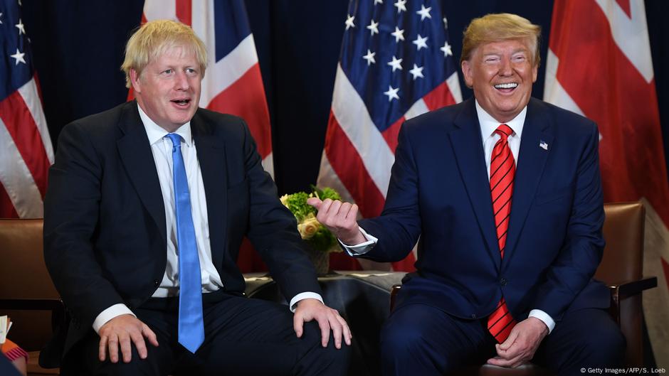 Boris Johnson And Donald Trump Hope For Ambitious Trade Agreement News Dw 16 12 2019 Boris Johnson And Donald Trump Hope For Ambitious Trade Agreement News Dw 16 12 2019
