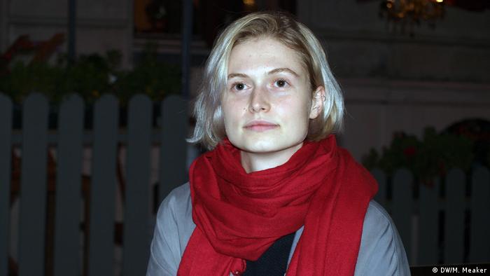 Austrian activist Laura Feller