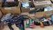 Weapons found in a police raid in Hanover Weapons found in a police raid in Hanover