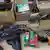 Револьверы и патроны, найденные полицией в Ганновере