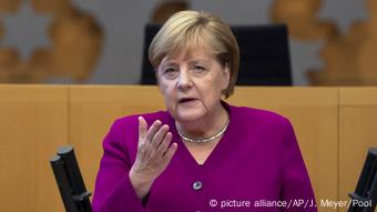Thüringer Landtag Merkel-Rede zur Deutschen Einheit in Erfurt