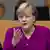  Angela Merkel przemawia w landtagu Turyngii z okazji zbliżającego się Dnia Jedności Niemiec