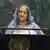 Sheikh Hasina talking before the UN General Assembly